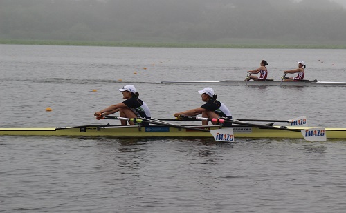 女子ダブルスカル杉原選手･小原選手ペア