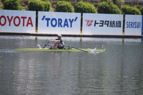 女子シングルスカル(小原)